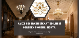 Avize Seçerken Dikkat Edilmesi Gereken 5 Önemli Nokta