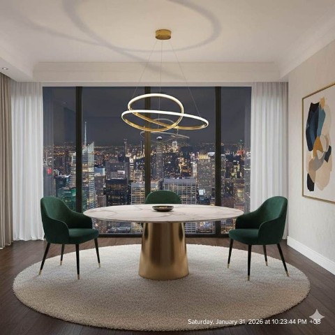 MODERN KAR ÇİÇEĞİ SARKIT LED AVİZE 