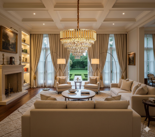 45'LİK SARKIT MODERN KRİSTAL AVİZE 