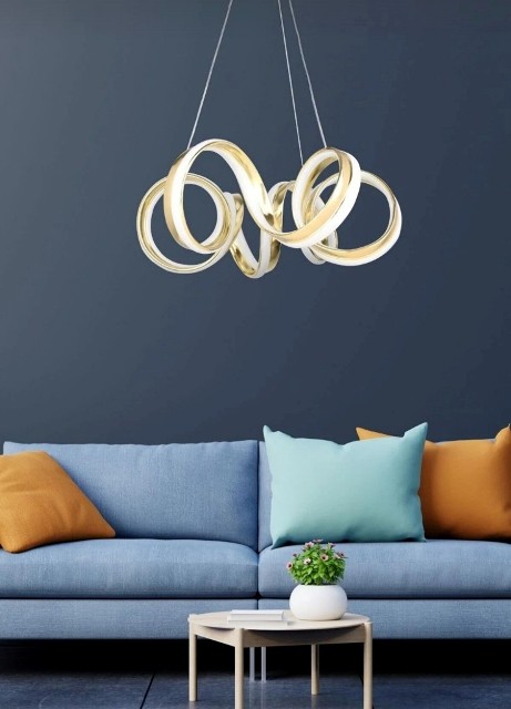 MODERN LED AVİZE ÇİFT TARAFLI AVİZE