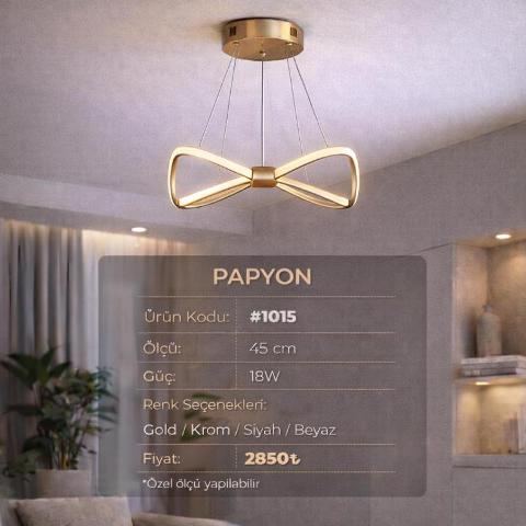 Papyon LED Sarkıt Avize