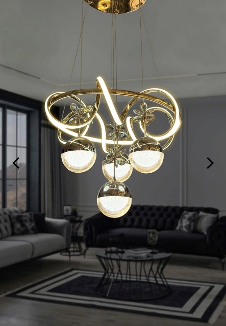 MODERN LED SALON AVİZESİ ŞIK VE FONKSİYONEL AYDINLATMASI