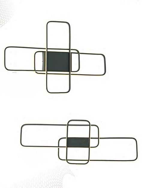 DÖRTGEN PLAFONYER LED AVİZE