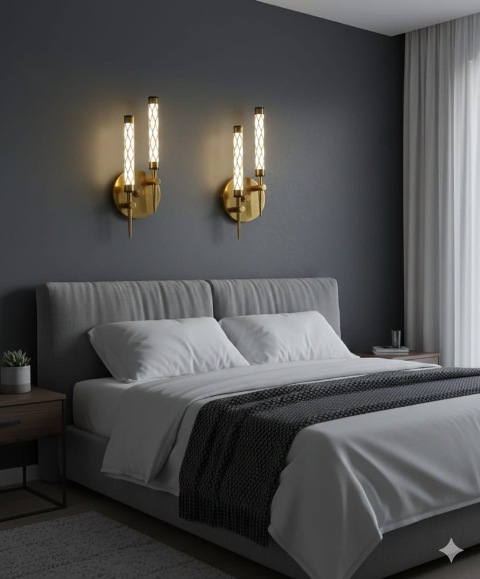 MODERN DUVAR TİPİ LED APLİK 